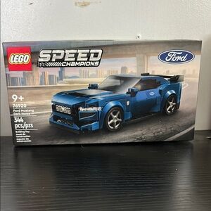 Lego Blue Building Set Speed Champions